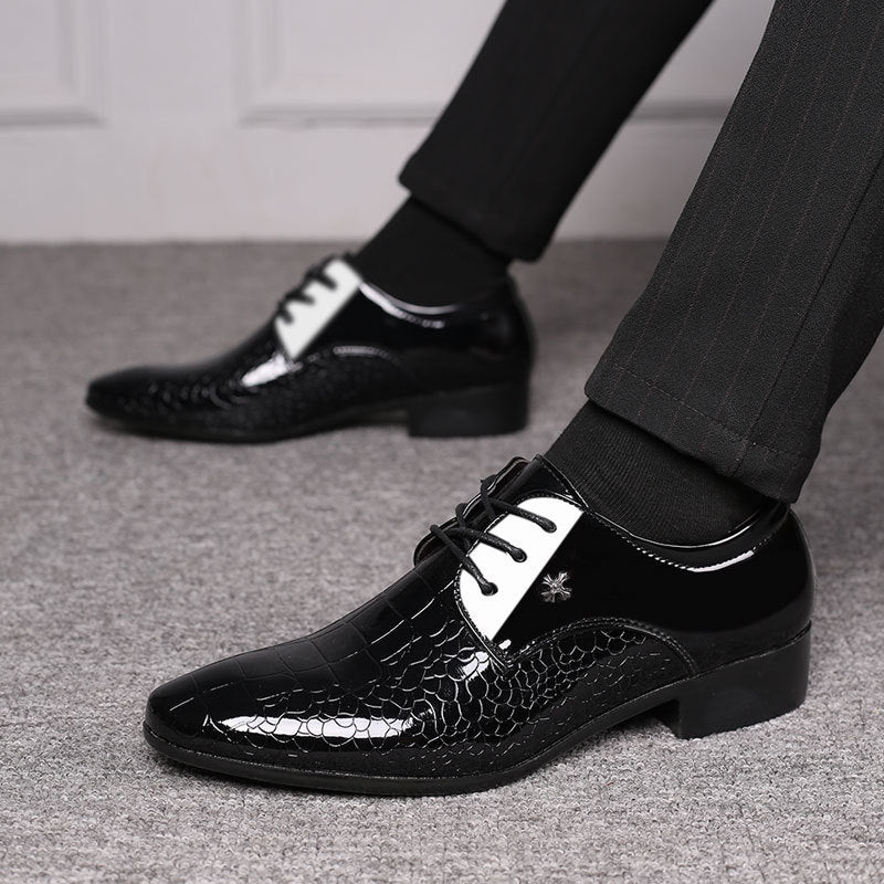 Men's Business Formal Leather Shoes - Winter Style