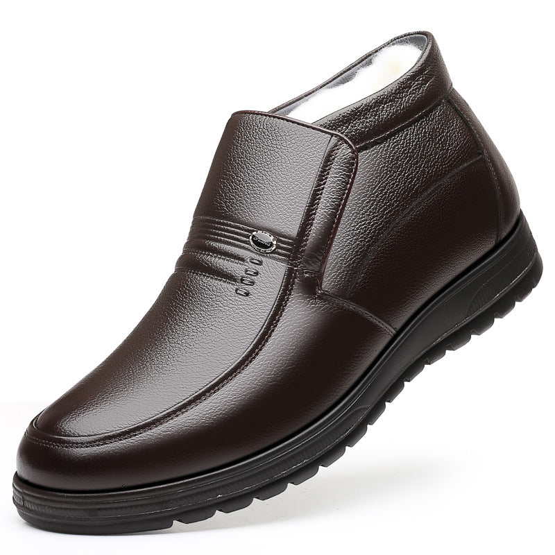 Winter High-Top Velvet Men's Shoes