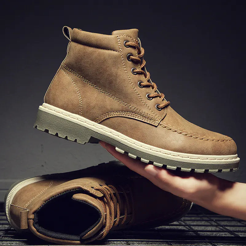 Men's DIY Flat Snow Shoes - Fashionable Winter Style