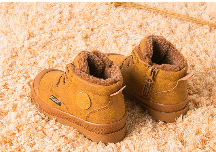 Children's Winter Cotton Martin Shoes