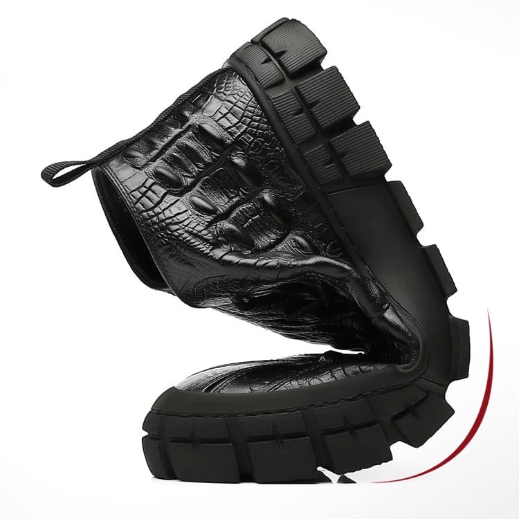 Men's Casual Leather Shoes for Fall and Winter