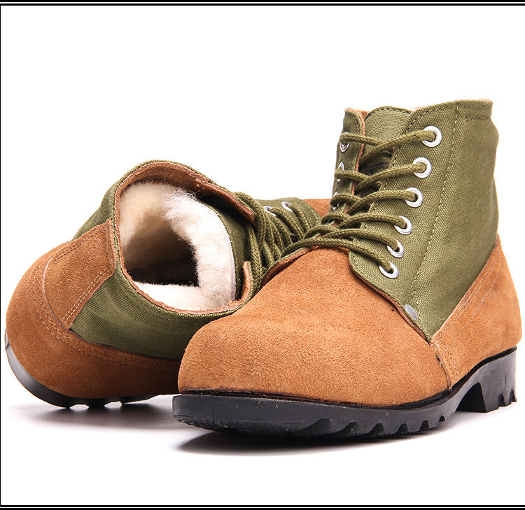 Vintage Winter Labor Insurance Big Toe Shoes