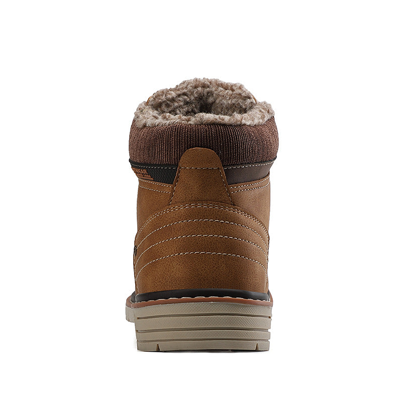 Men's Winter Martin Boots - Warm Cotton Snow Shoes
