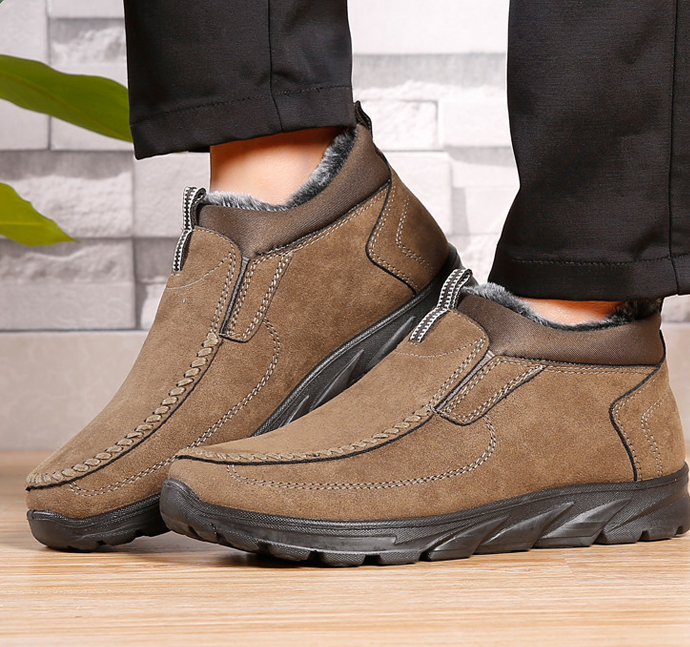 Winter Cotton Shoes with Velvet Lining