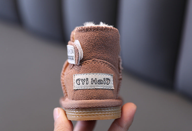 Winter Cashmere Snow Cotton Shoes for Babies