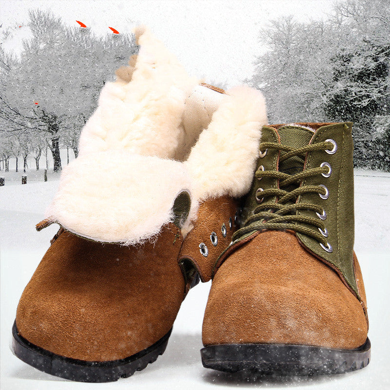 Vintage Winter Labor Insurance Big Toe Shoes