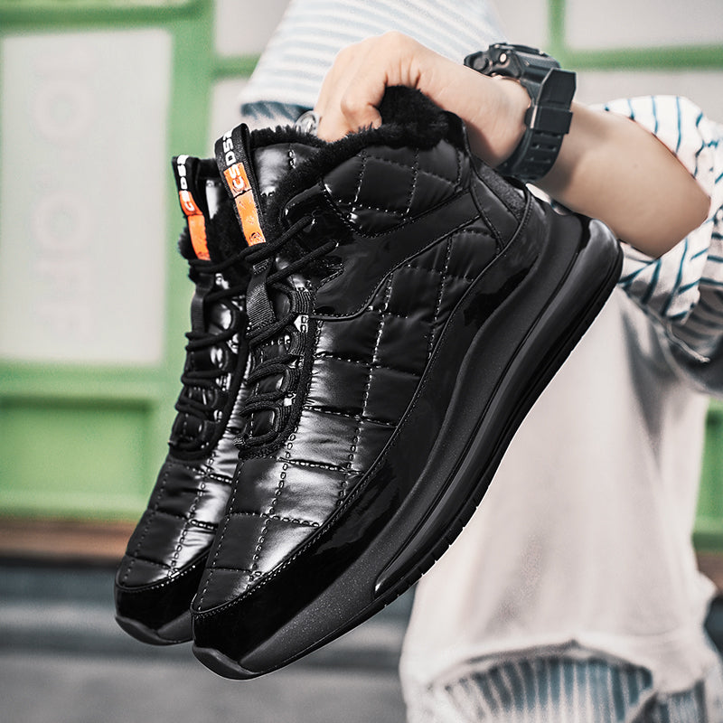 Versatile High Top Cotton Shoes for Winter Wear