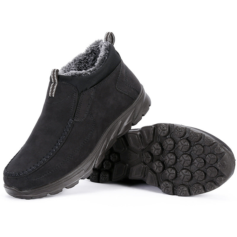 Winter Cotton Shoes with Velvet Lining