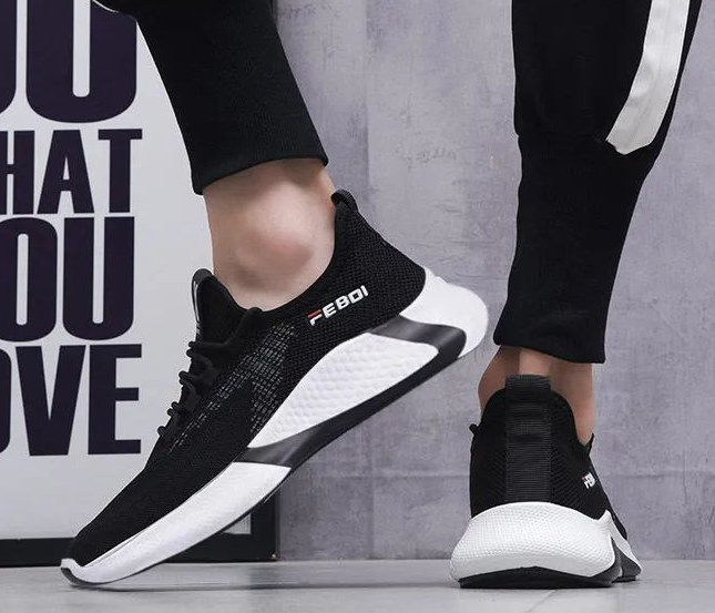 Men's Casual Sneakers - Winter Fleece Athletic Shoes