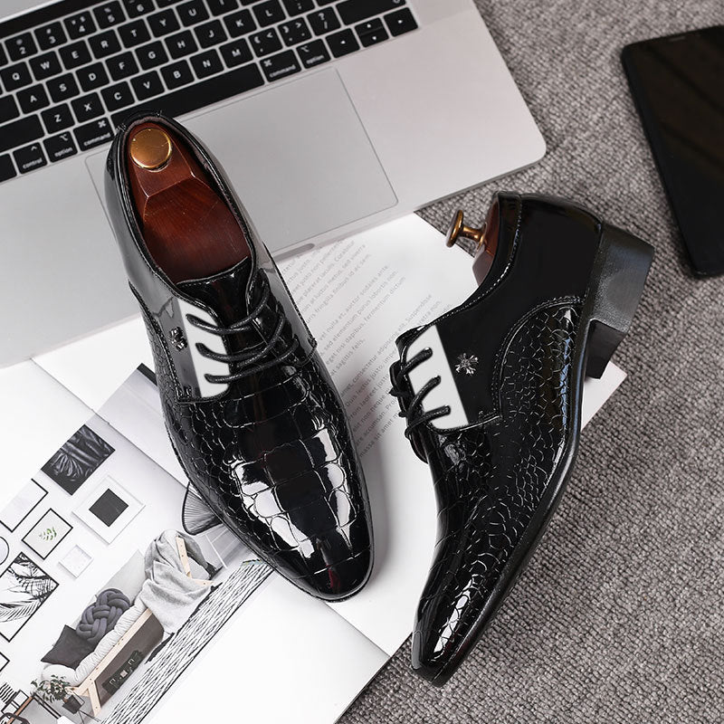 Men's Business Formal Leather Shoes - Winter Style
