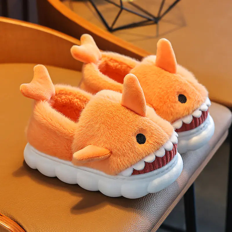 Winter Cute Cartoon Fluffy Thick Bottom Shoes