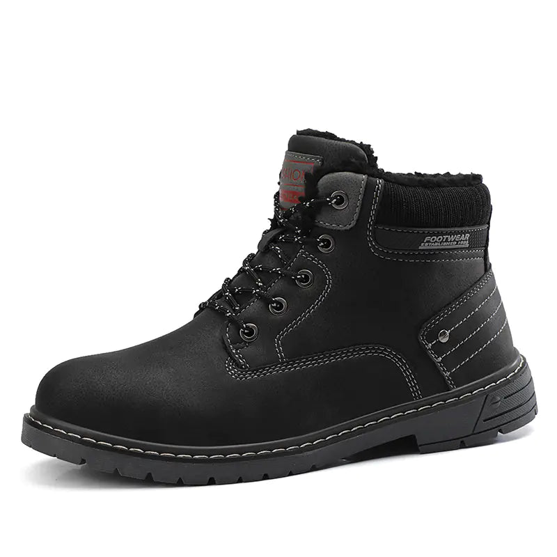 Men's Winter Martin Boots - Warm Cotton Snow Shoes