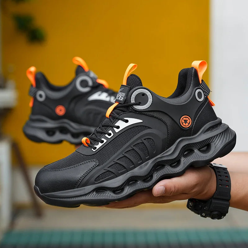 Best Quality Outdoor Men's Steel Toe Safety Shoes