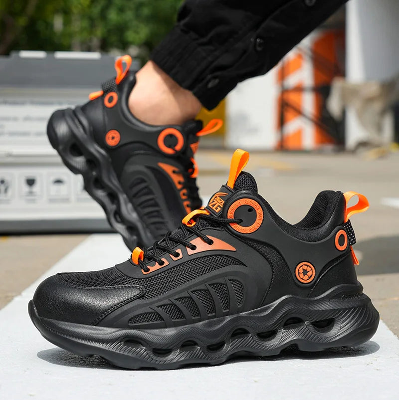 Best Quality Outdoor Men's Steel Toe Safety Shoes