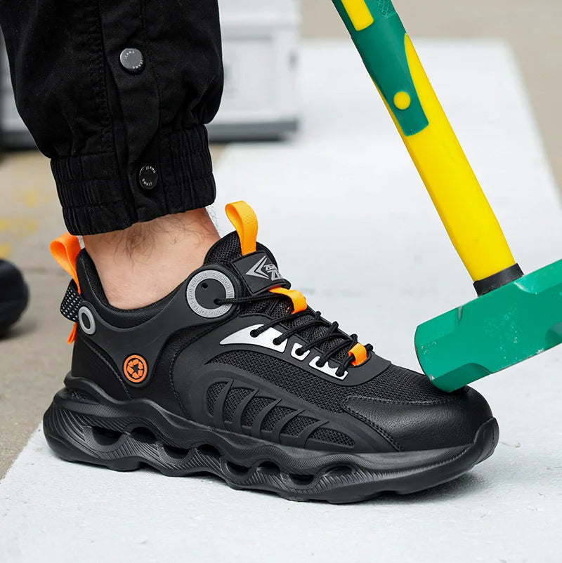 Best Quality Outdoor Men's Steel Toe Safety Shoes