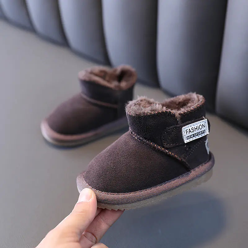 Winter Cashmere Snow Cotton Shoes for Babies