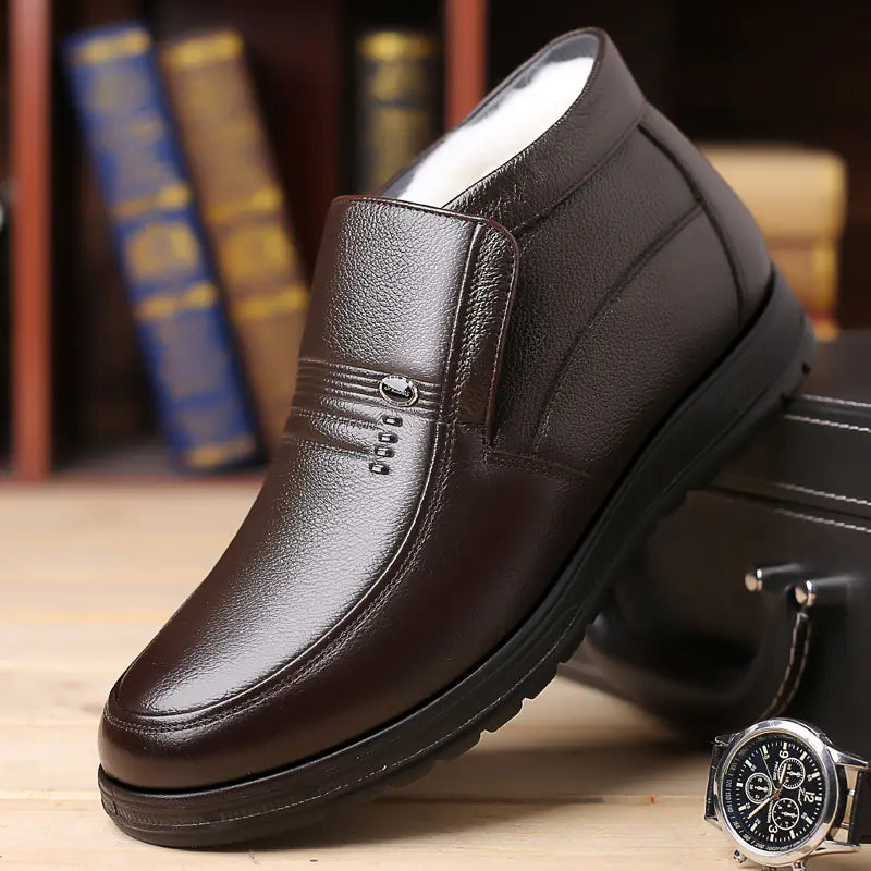 Winter High-Top Velvet Men's Shoes