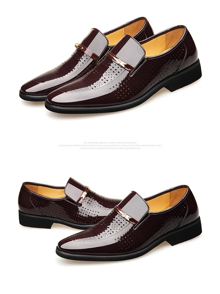Summer Leather Men's Casual, Business Shoes