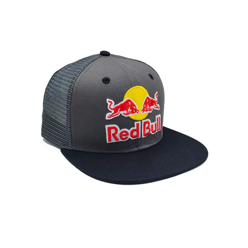 High Quality Red Bull Flat Brim Baseball Cap