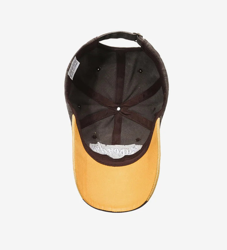 Unisex Sporty Cotton Washed Baseball Cap