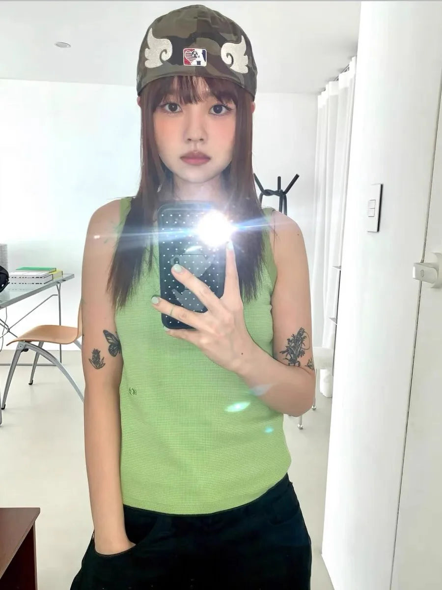 Angel Wings Embroidery Camouflage Baseball Cap