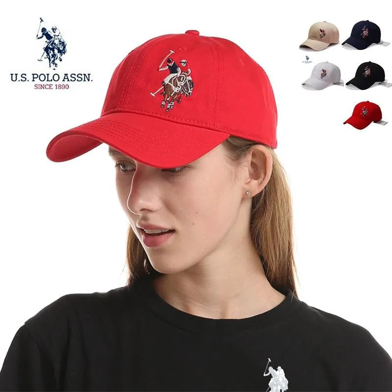 U.S. Polo Assn.100% Cotton Couple Baseball Cap