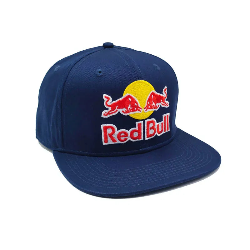 High Quality Red Bull Flat Brim Baseball Cap