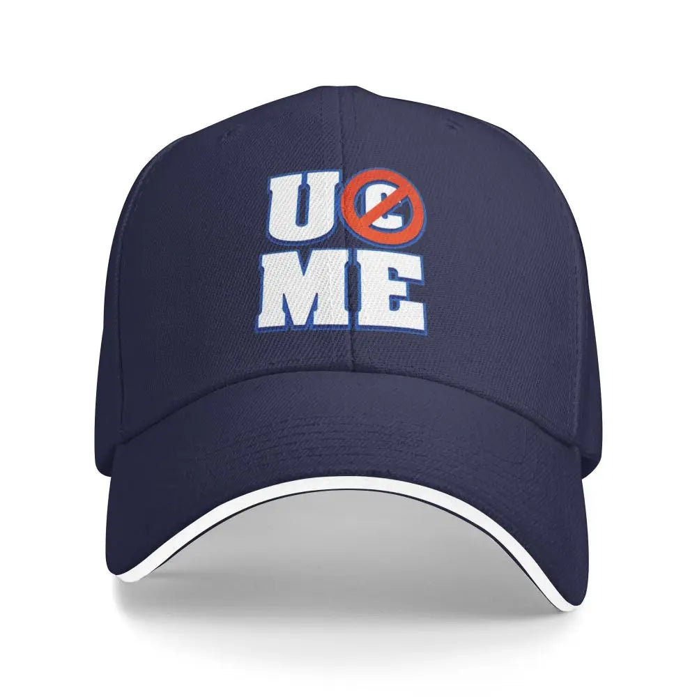 Yellow Wrestling john Cena White Custom Baseball Caps