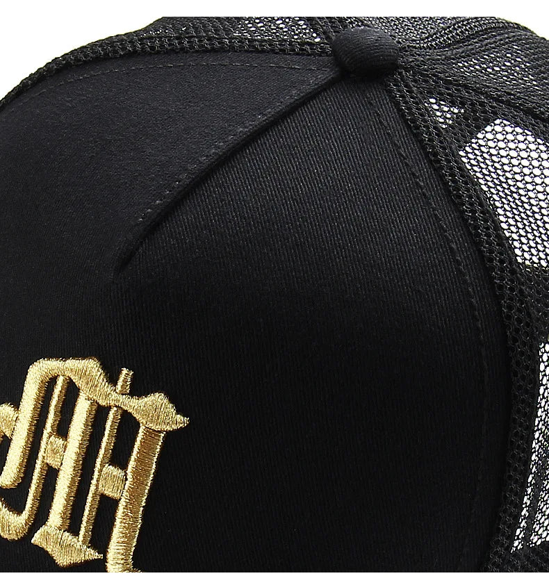 New Hat Men's Summer Thin High Top Baseball Cap
