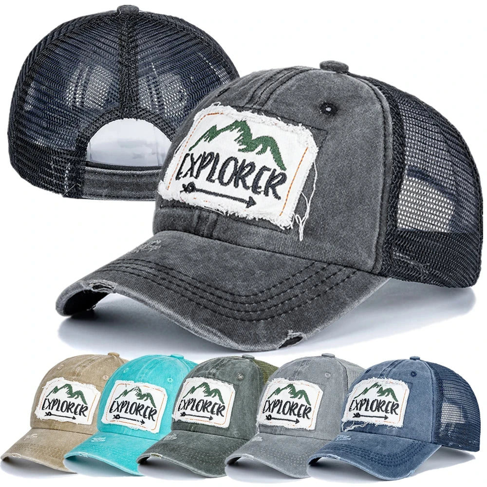 Unisex Washed Cotton Cap