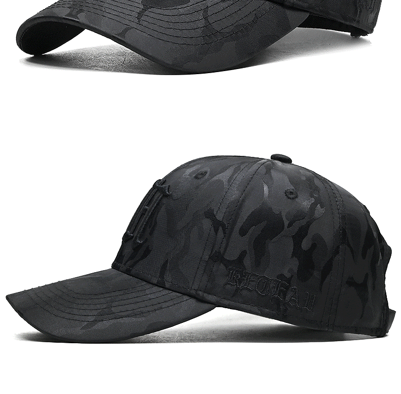 New camouflage embroidered baseball cap