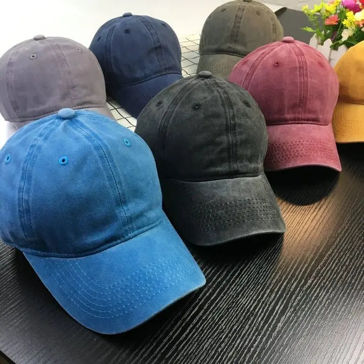 Pure Color Dad Hats 1982 Jc Baseball Caps