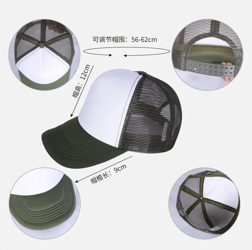 1 Piece Summer Trucker Hat
