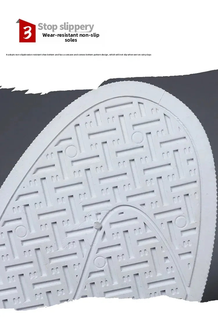 Men's Sporty Casual Leather Panel Shoes