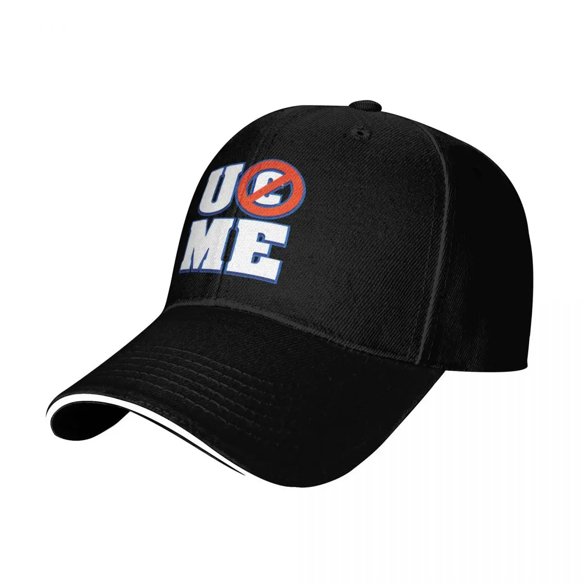 Yellow Wrestling john Cena White Custom Baseball Caps