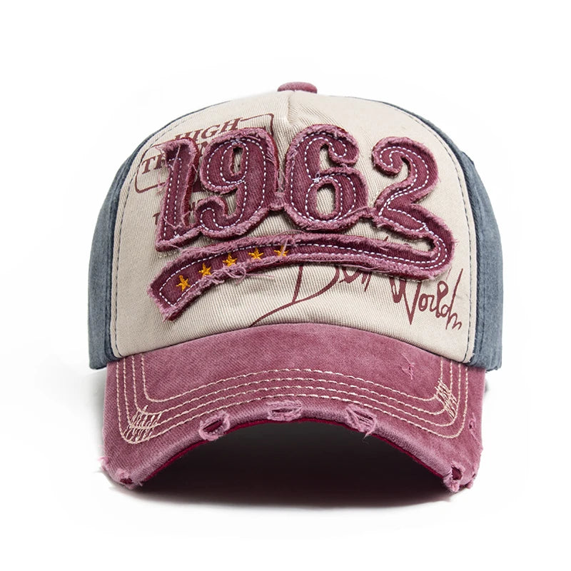 Fashion Vintage Washed Cotton Baseball Cap