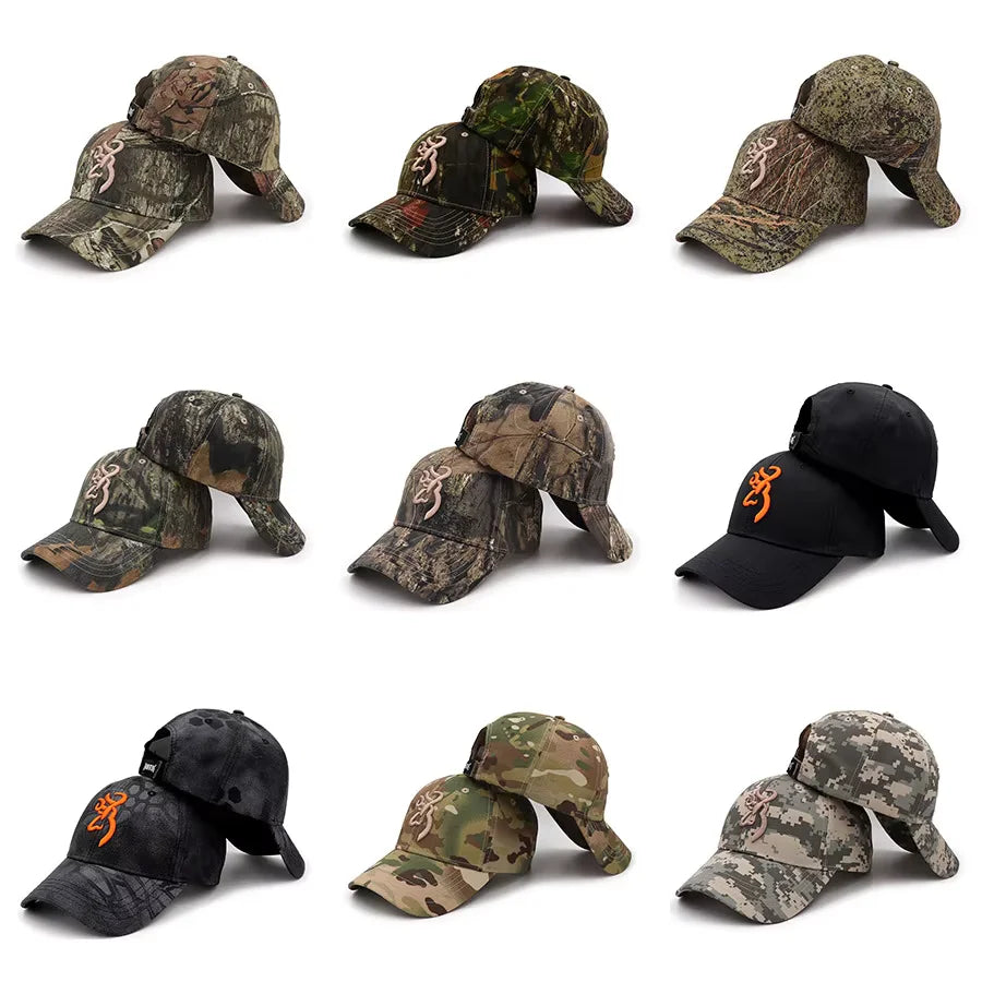 Embroidery Camouflage Baseball Cap