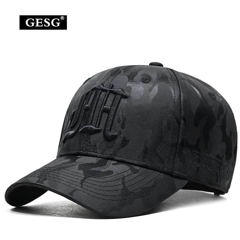 New camouflage embroidered baseball cap