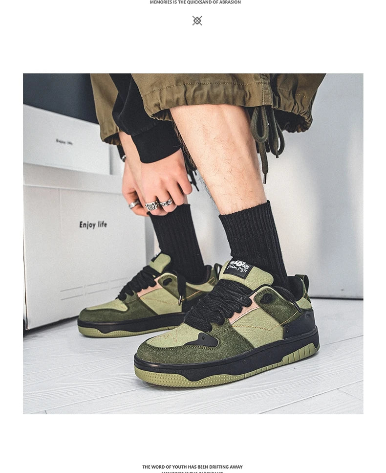 Designer Skateboarding Men Sneaker