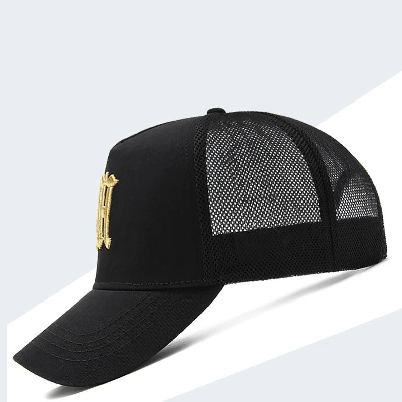New Hat Men's Summer Thin High Top Baseball Cap