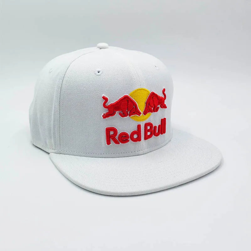 High Quality Red Bull Flat Brim Baseball Cap