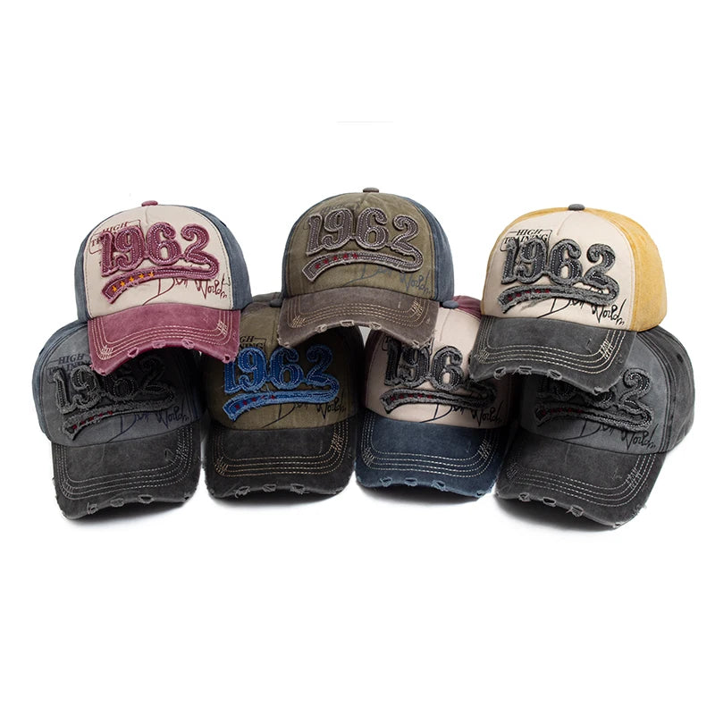 Fashion Vintage Washed Cotton Baseball Cap