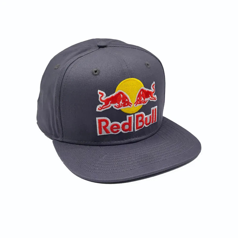 High Quality Red Bull Flat Brim Baseball Cap