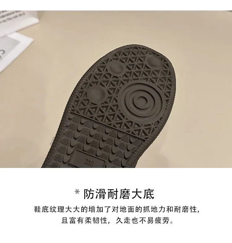 Women Leather Outdoor Walking Sneakers