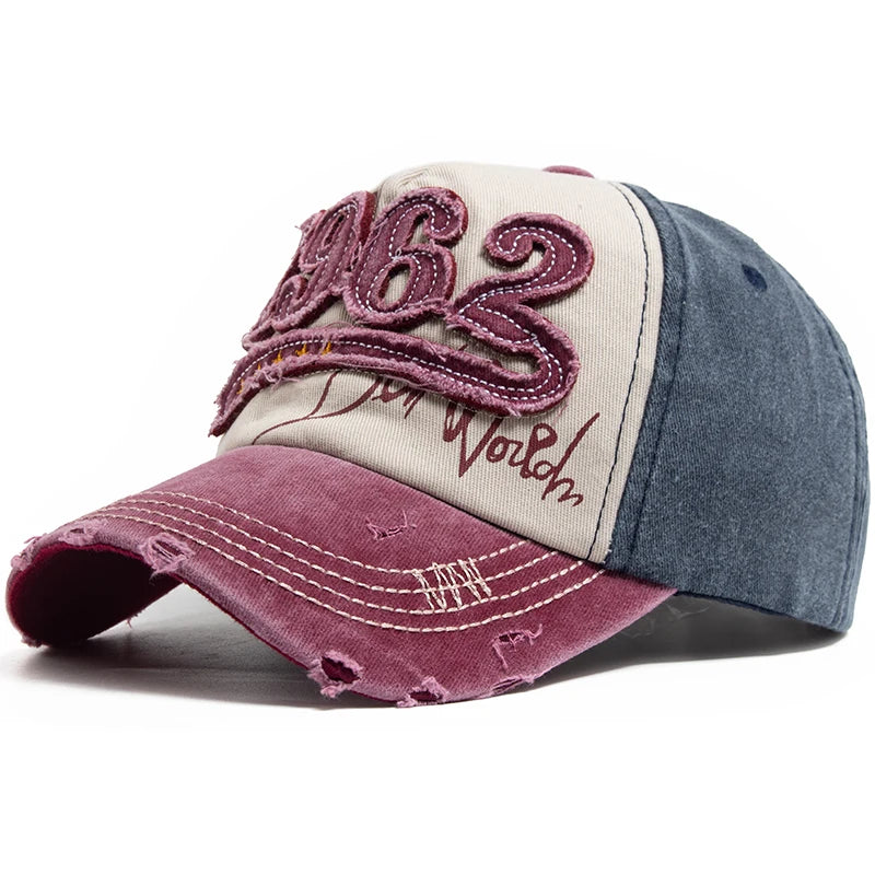 Fashion Vintage Washed Cotton Baseball Cap