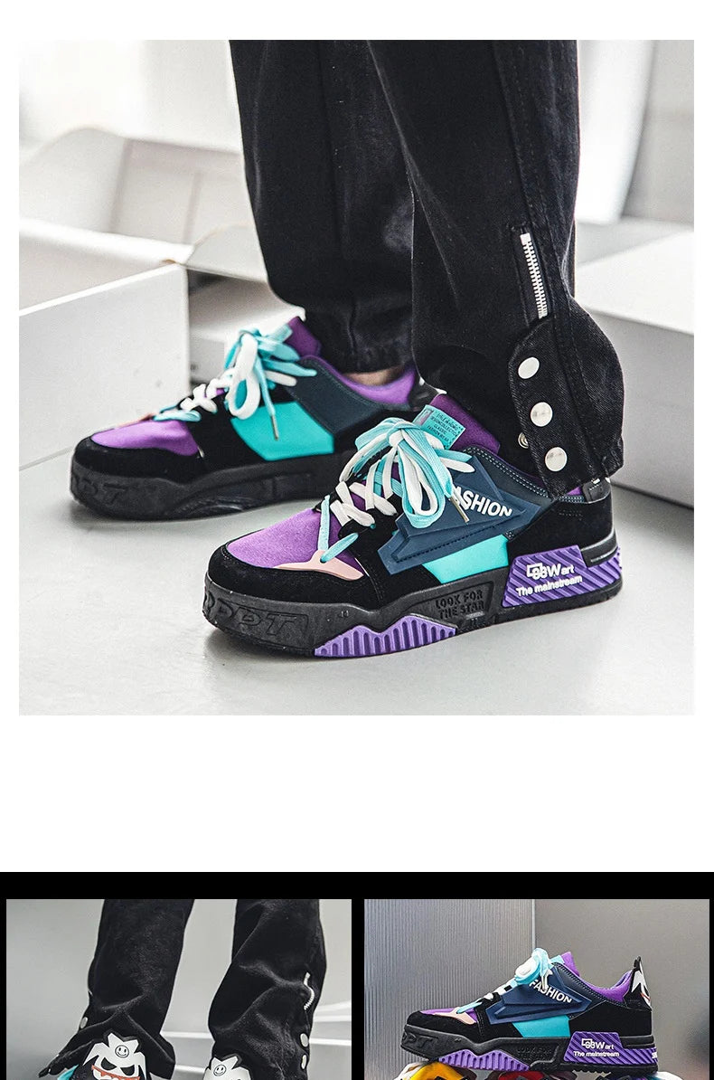 Fashion Couple Skateboard Shoes