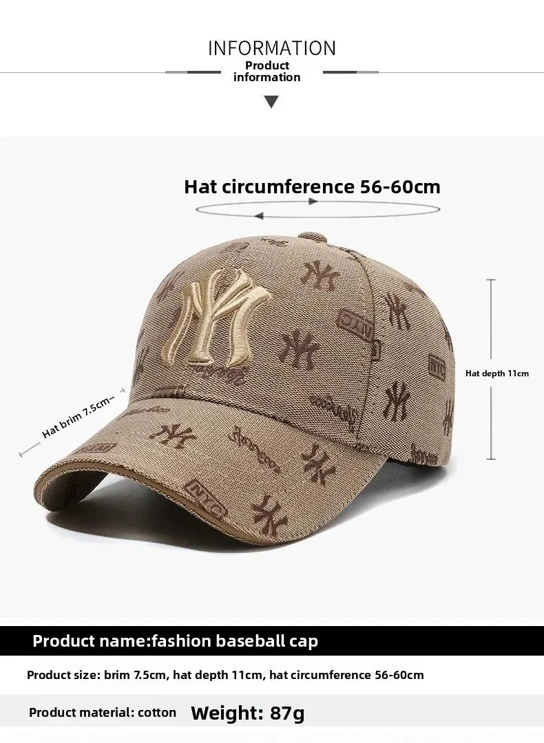 New Style Letter Embroidery Baseball Cap