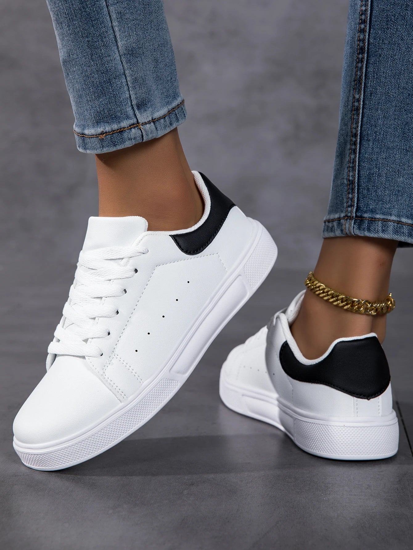 Unisex White Sneakers Men Waterproof Sports Shoes