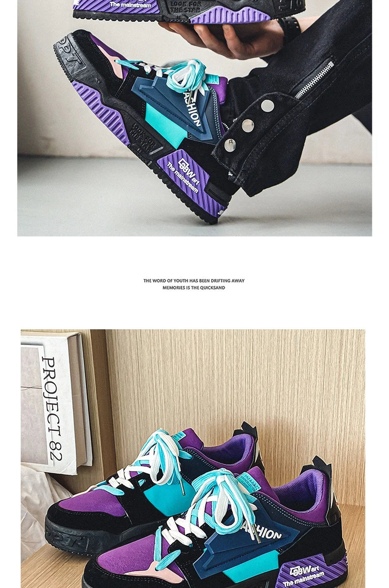 Fashion Couple Skateboard Shoes