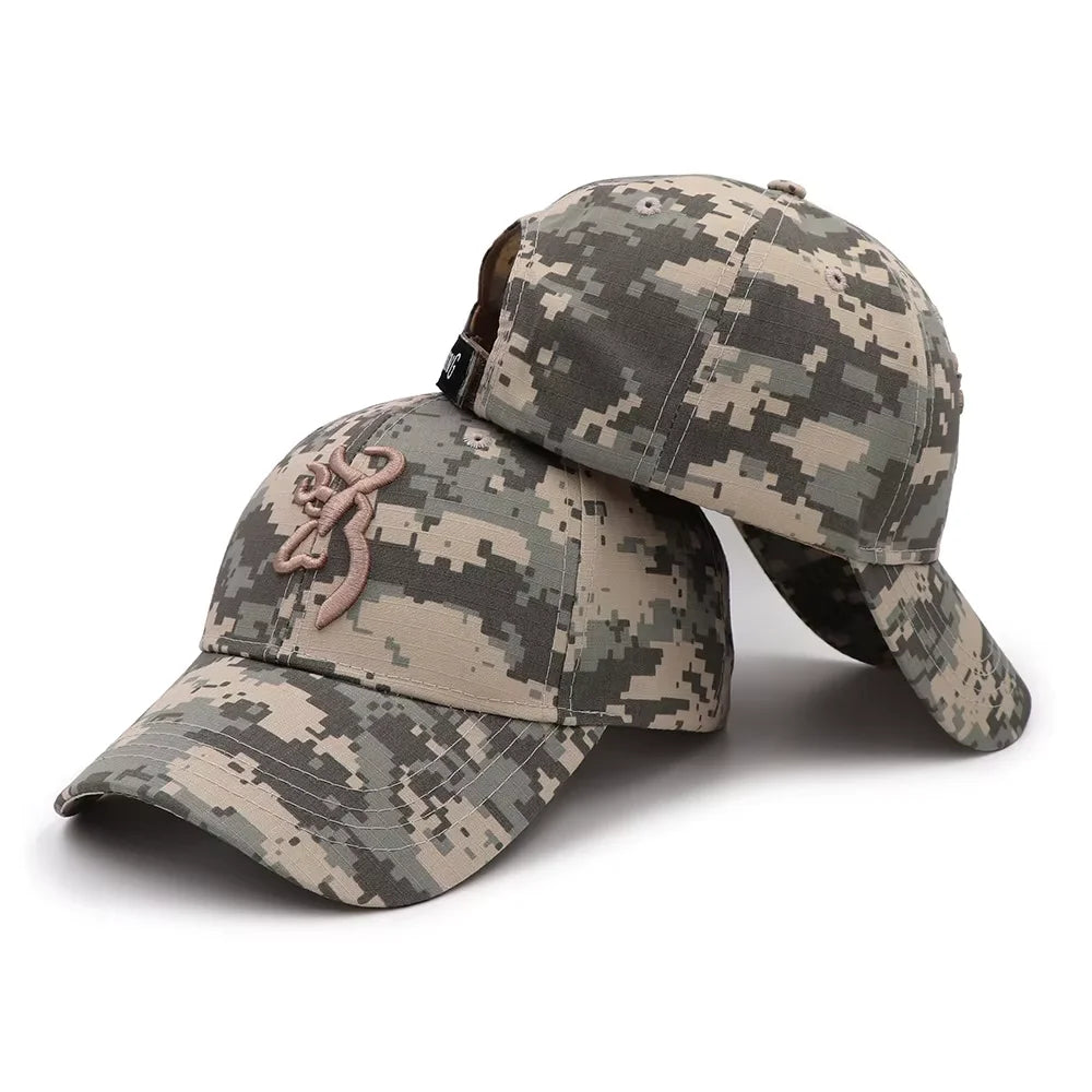 Embroidery Camouflage Baseball Cap